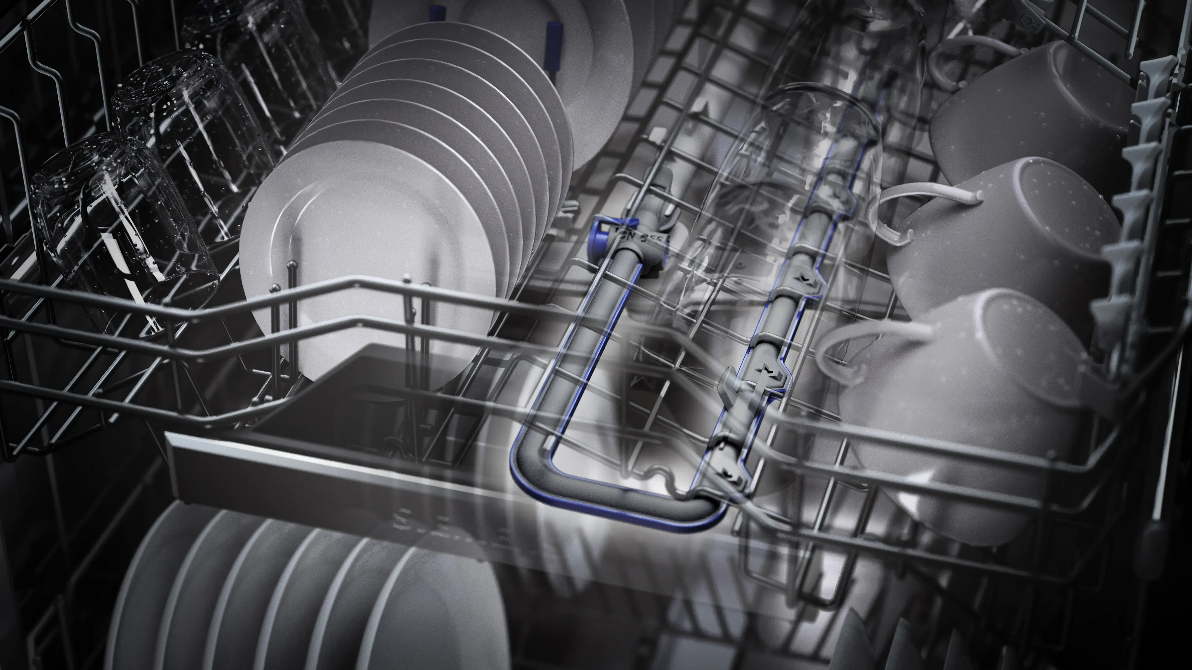 Vaatwasser BI SIEMENS SN65EX14BE ExtraKlasse / A / bestekmand