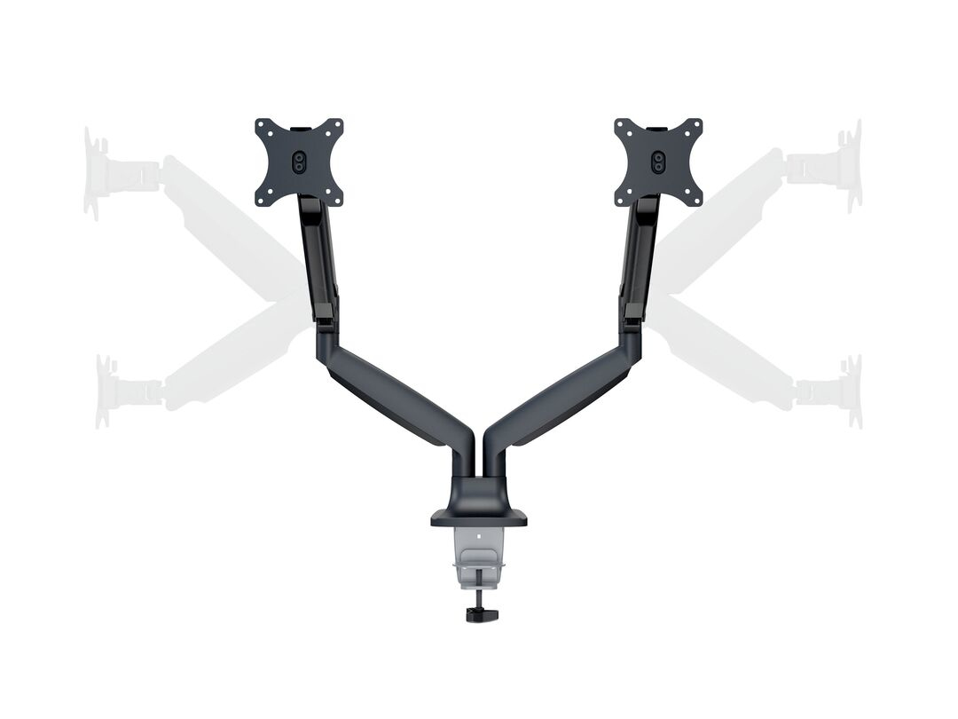 Multibrackets 3286 support d'écran plat pour bureau 68,6 cm (27") Noir, Argent