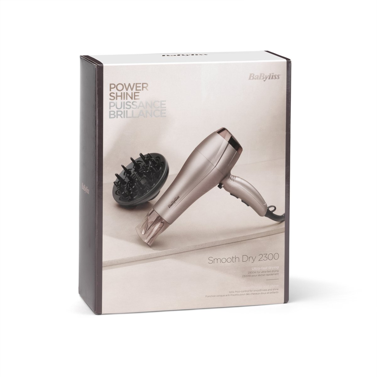 Haardroger BABYLISS 5790PE Espresso Smooth Dry