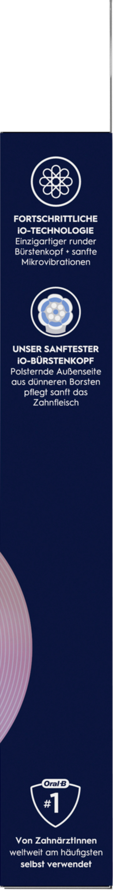 Opzetborstel ORAL-B 163174 iO / zachte reiniging / 6 stuks