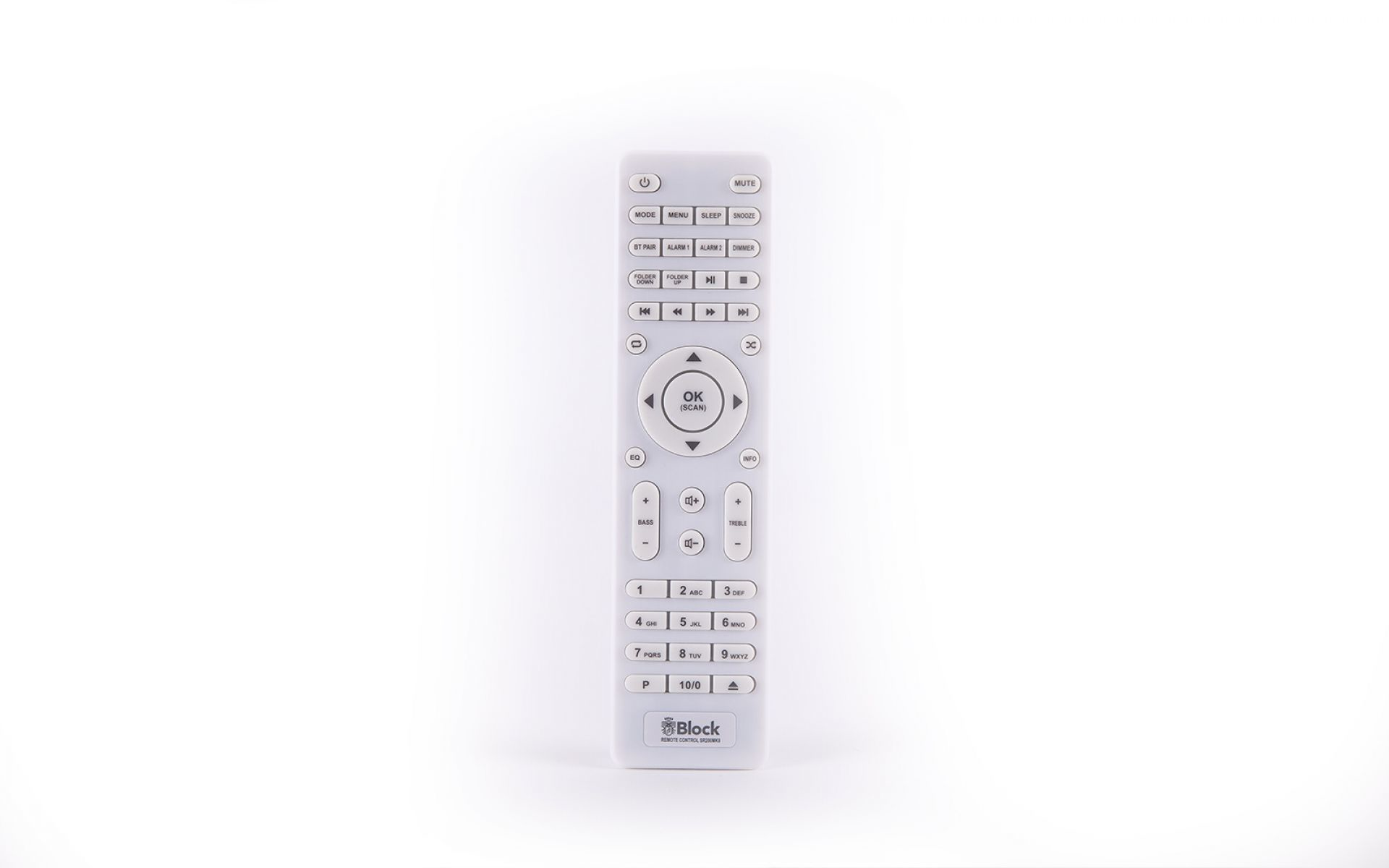 R/CD-speler Block SR-200 MKII zwart