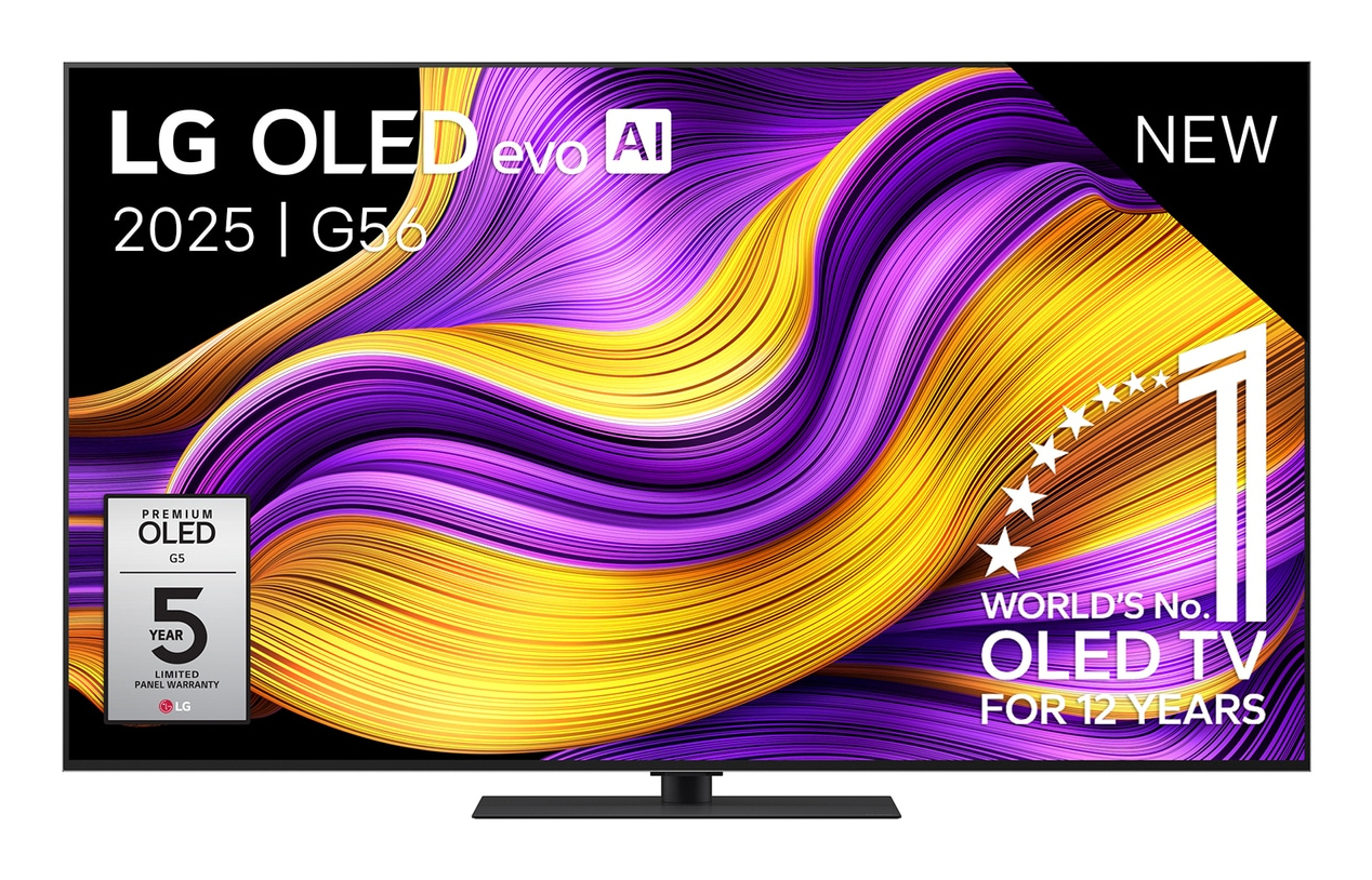 OLED TV LG OLED65G56LS - met tafelstandaard