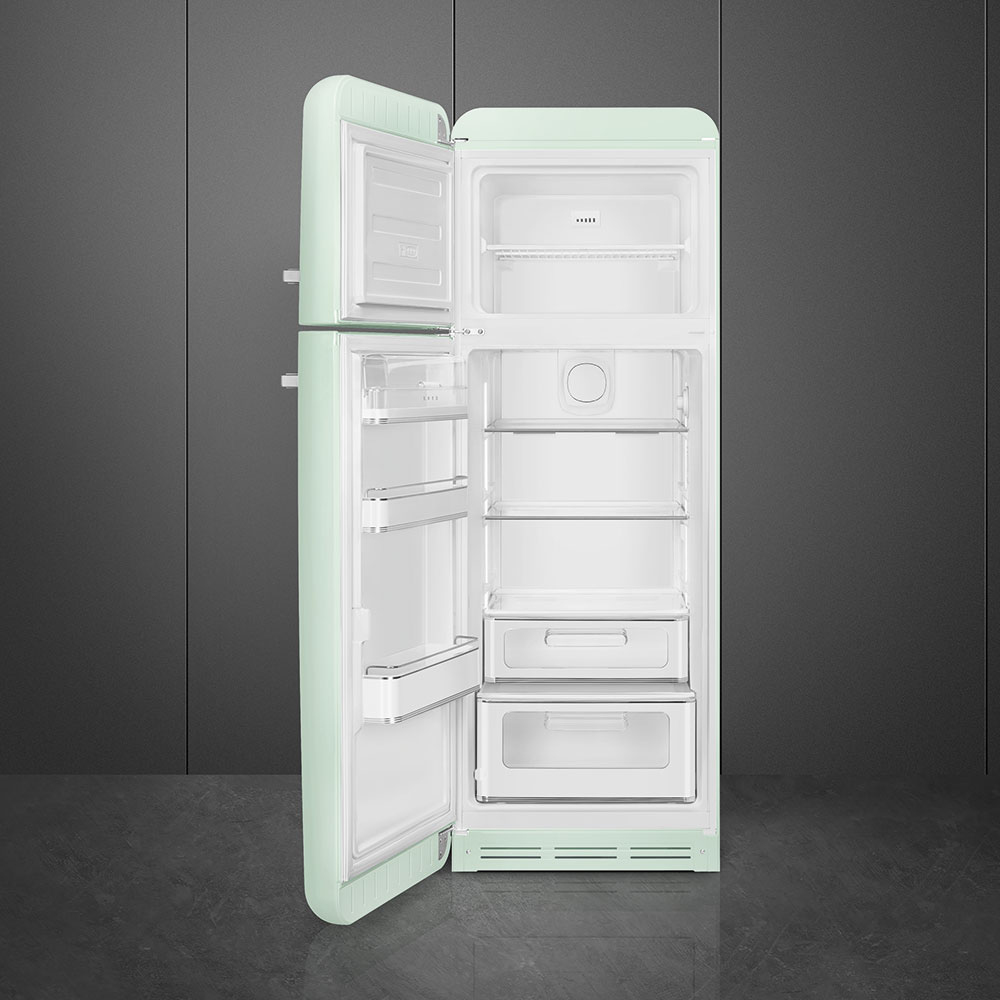 Combi-Koelkast SMEG FAB30LPG6 50's Style / C / 222L+72L / 172cm / pastelgroen
