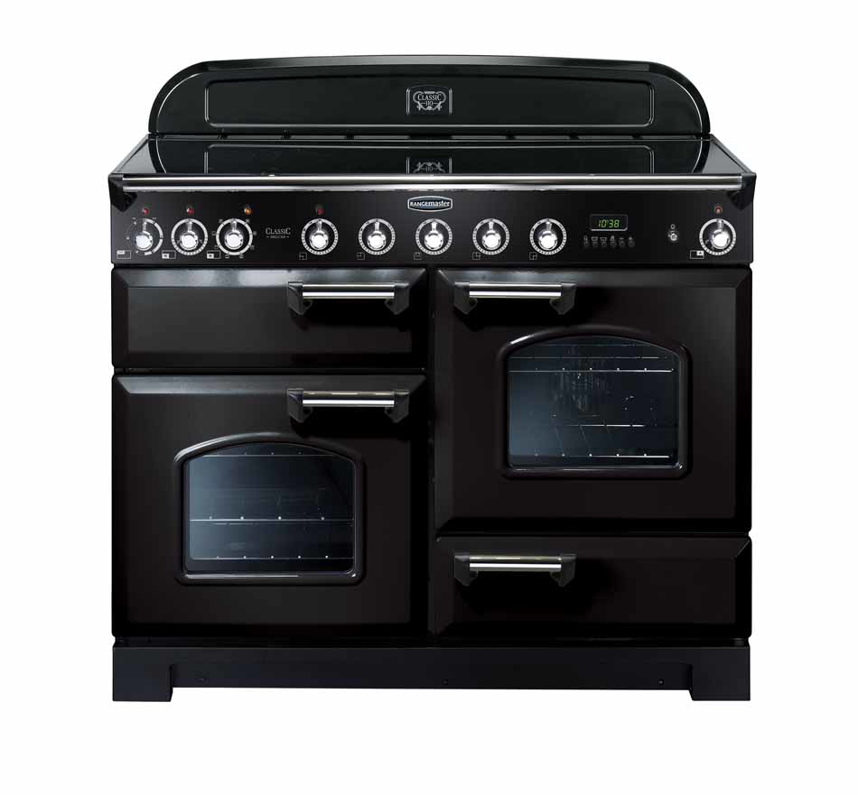 Fornuis FALCON Classic Deluxe 110 CDL110EIBL/C zwart chroom