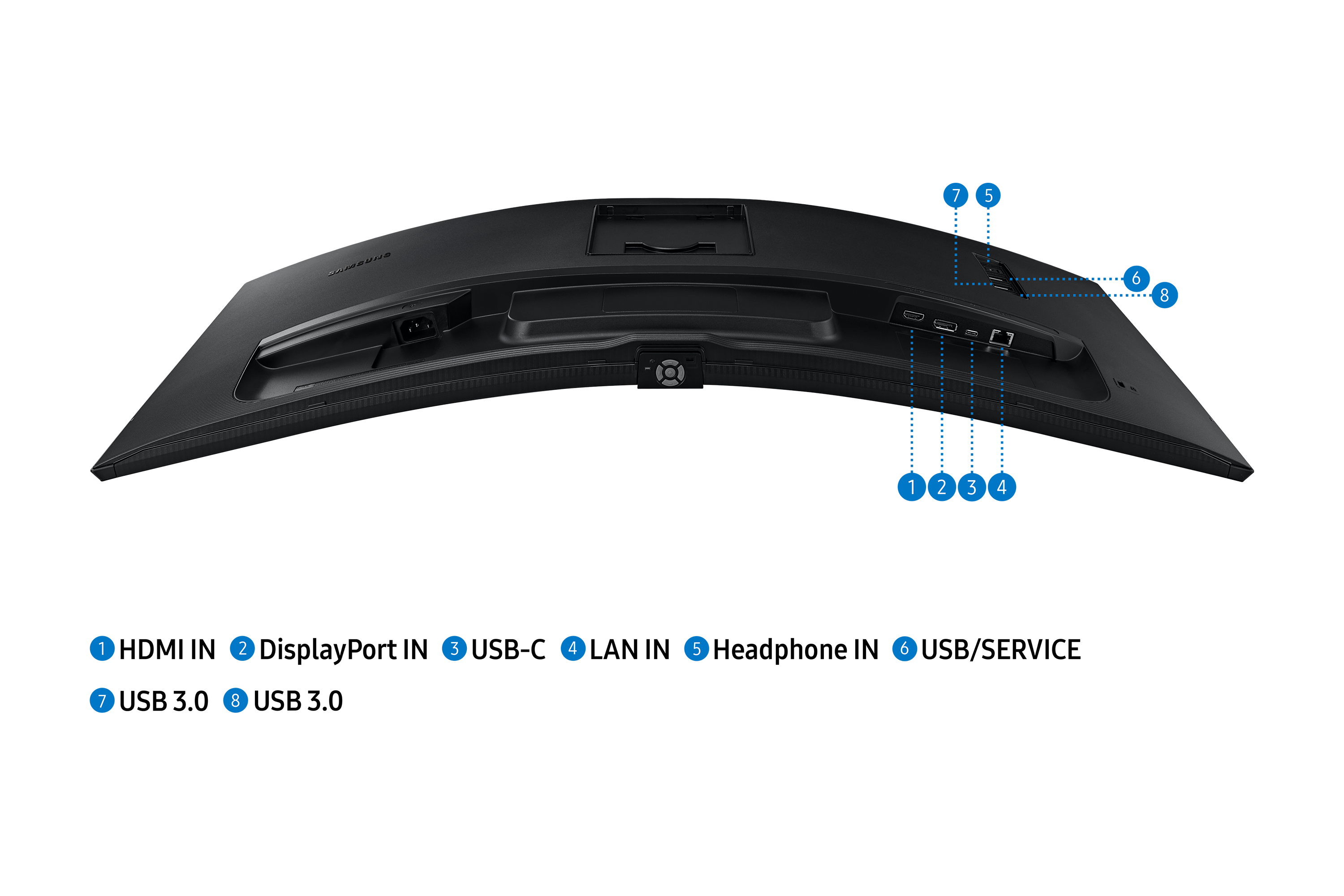 Samsung Moniteur Curved LS34A650UBUXEN