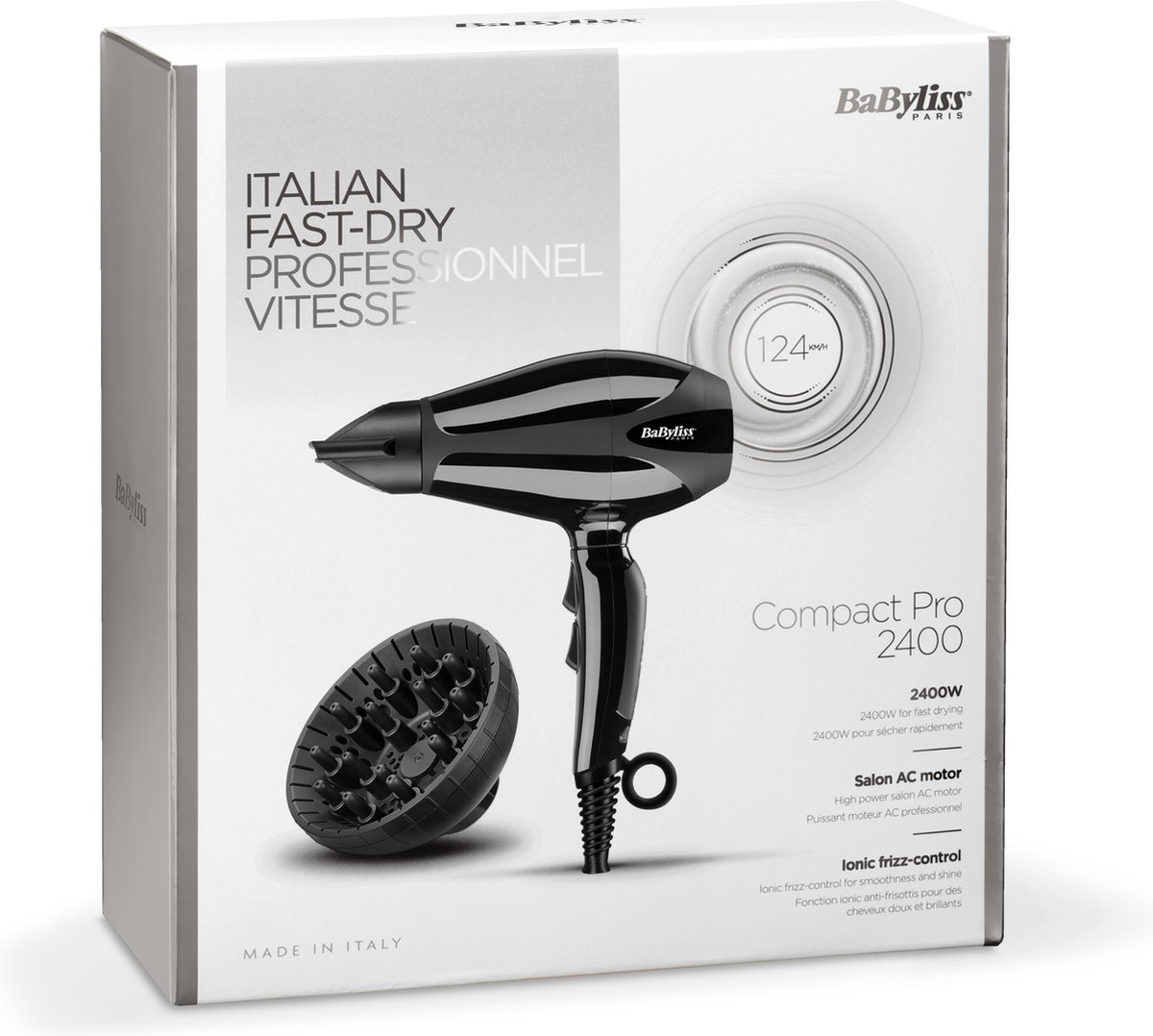 Haardroger BABYLISS BS6715DE Compact 2400