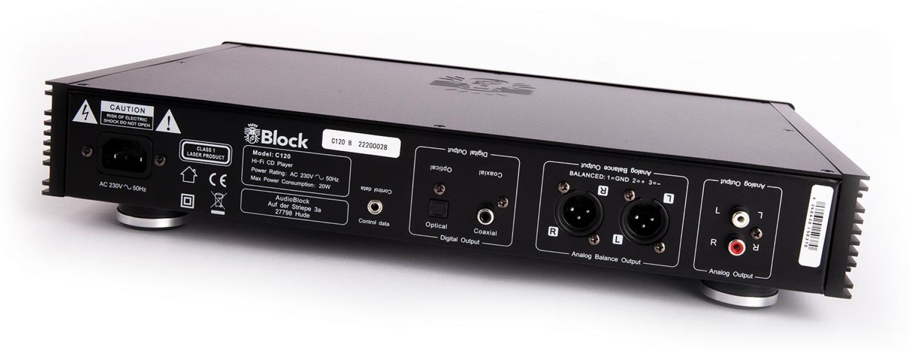 Block high-end-cd-player c-120 black