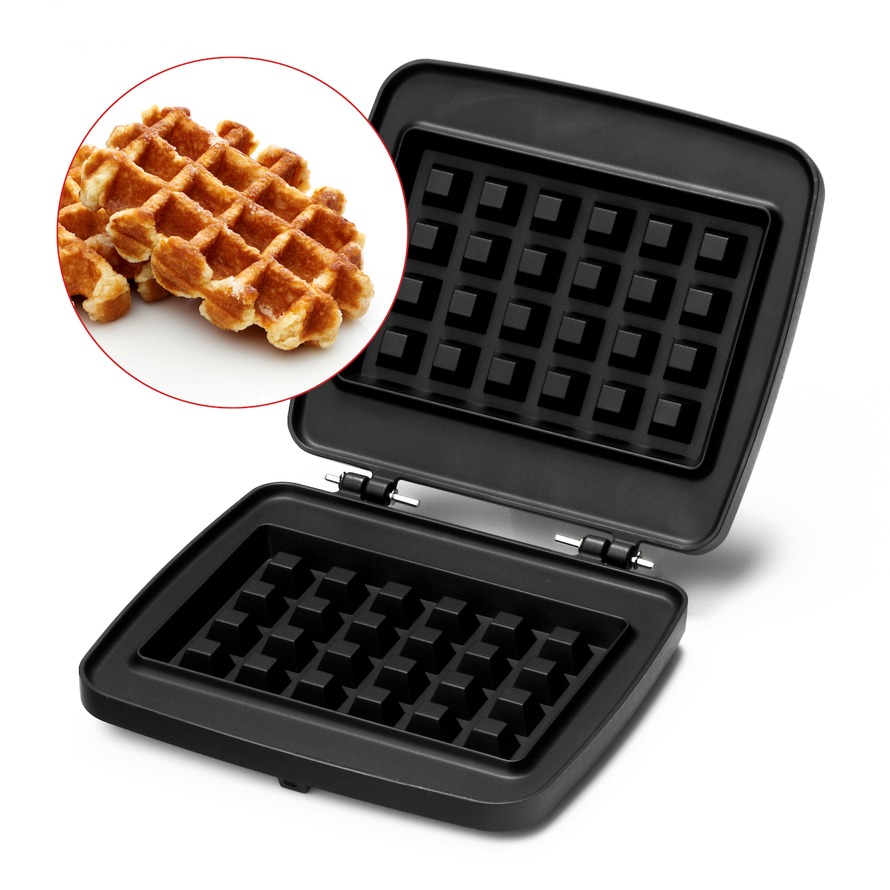 Bakplaat FRIFRI M0021 Brusselse & Luikse wafels / 4X6