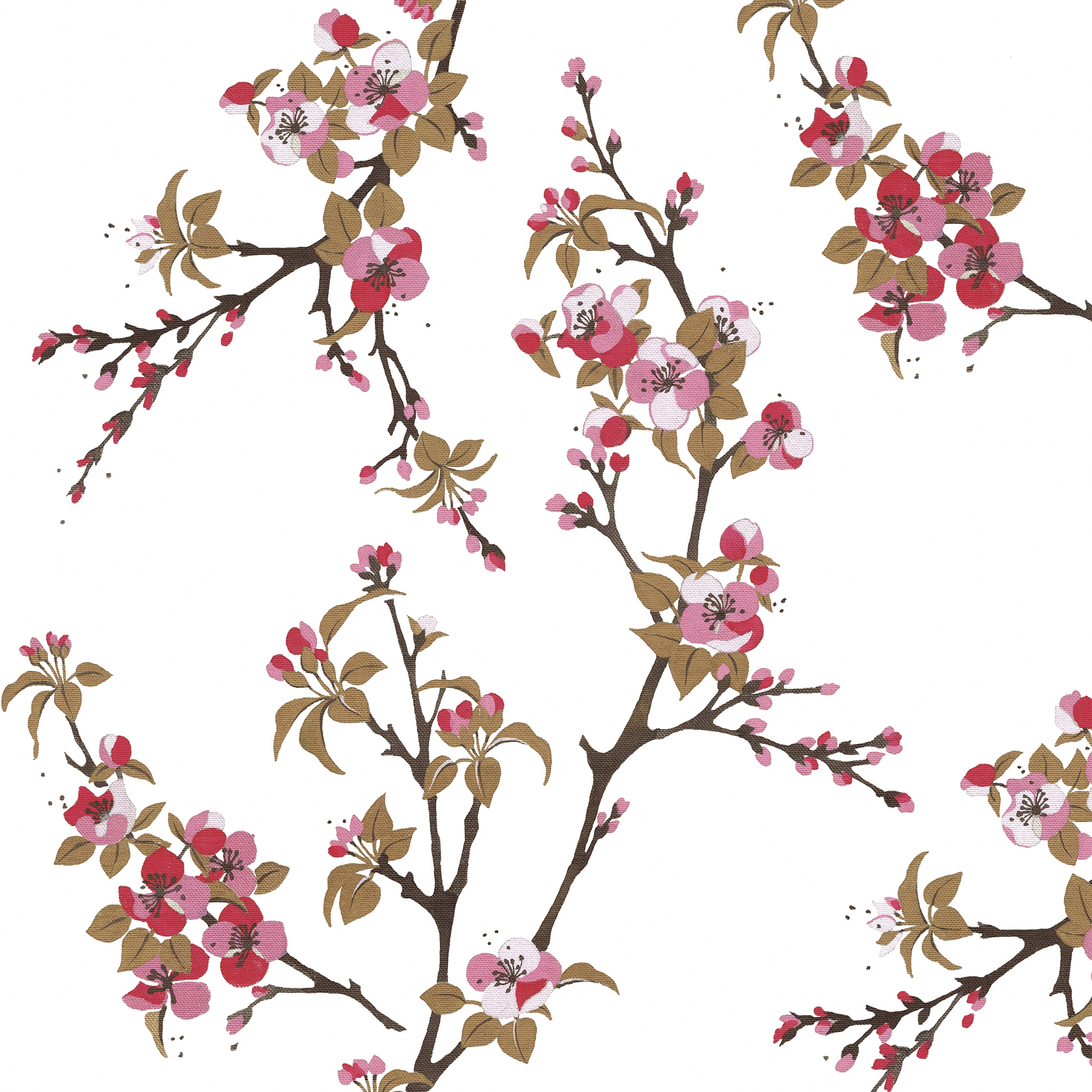 Papieren servetten PPD 133002532 Fiori Rossi 33x33cm