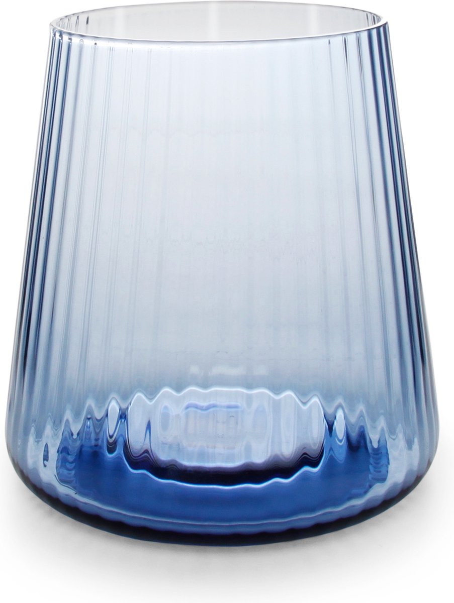 Glas SPCollection 801021 Linea 43cl blauw set/4