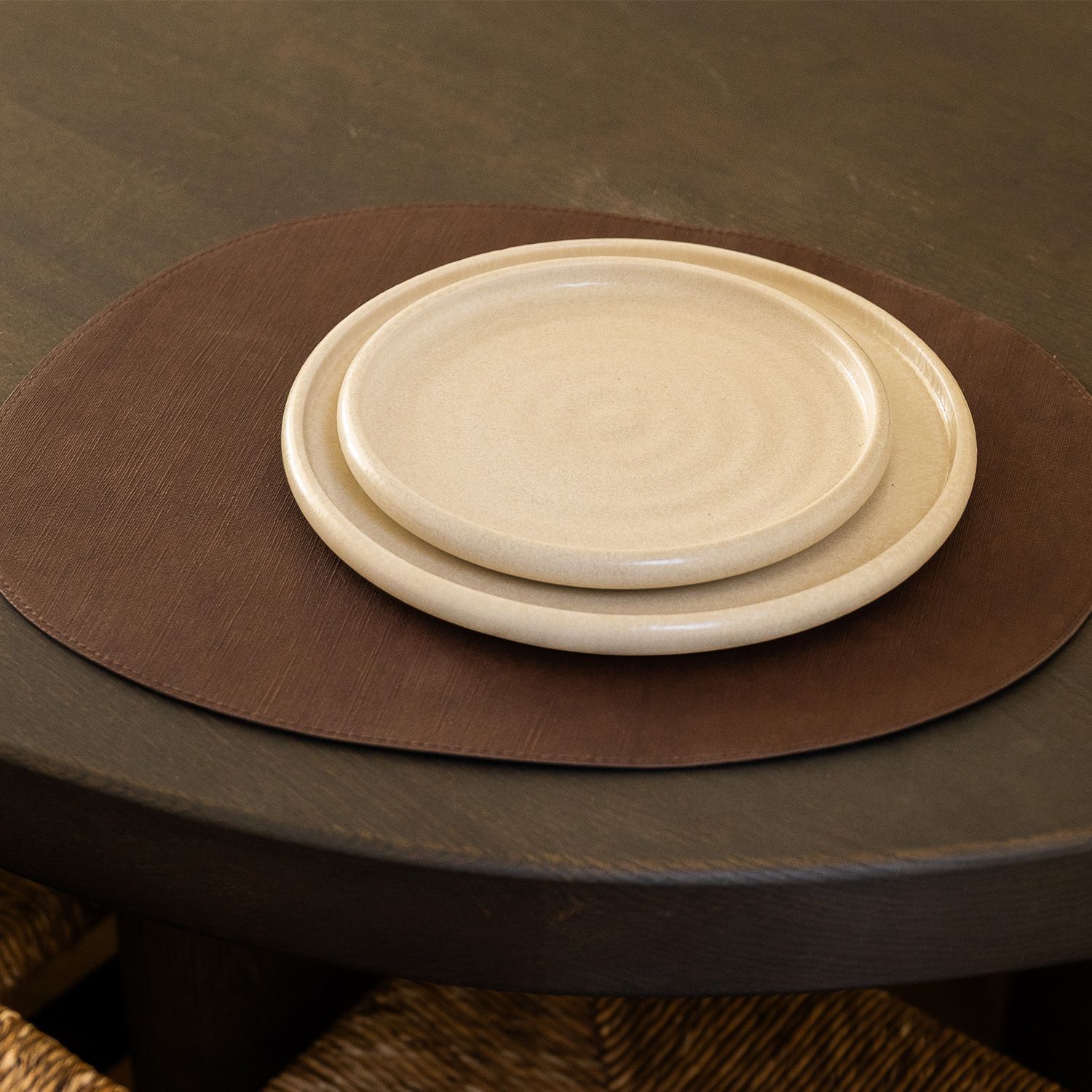 Placemat SPCollection 805442 Dinner / 43,5x36,5cm / donkerbruin