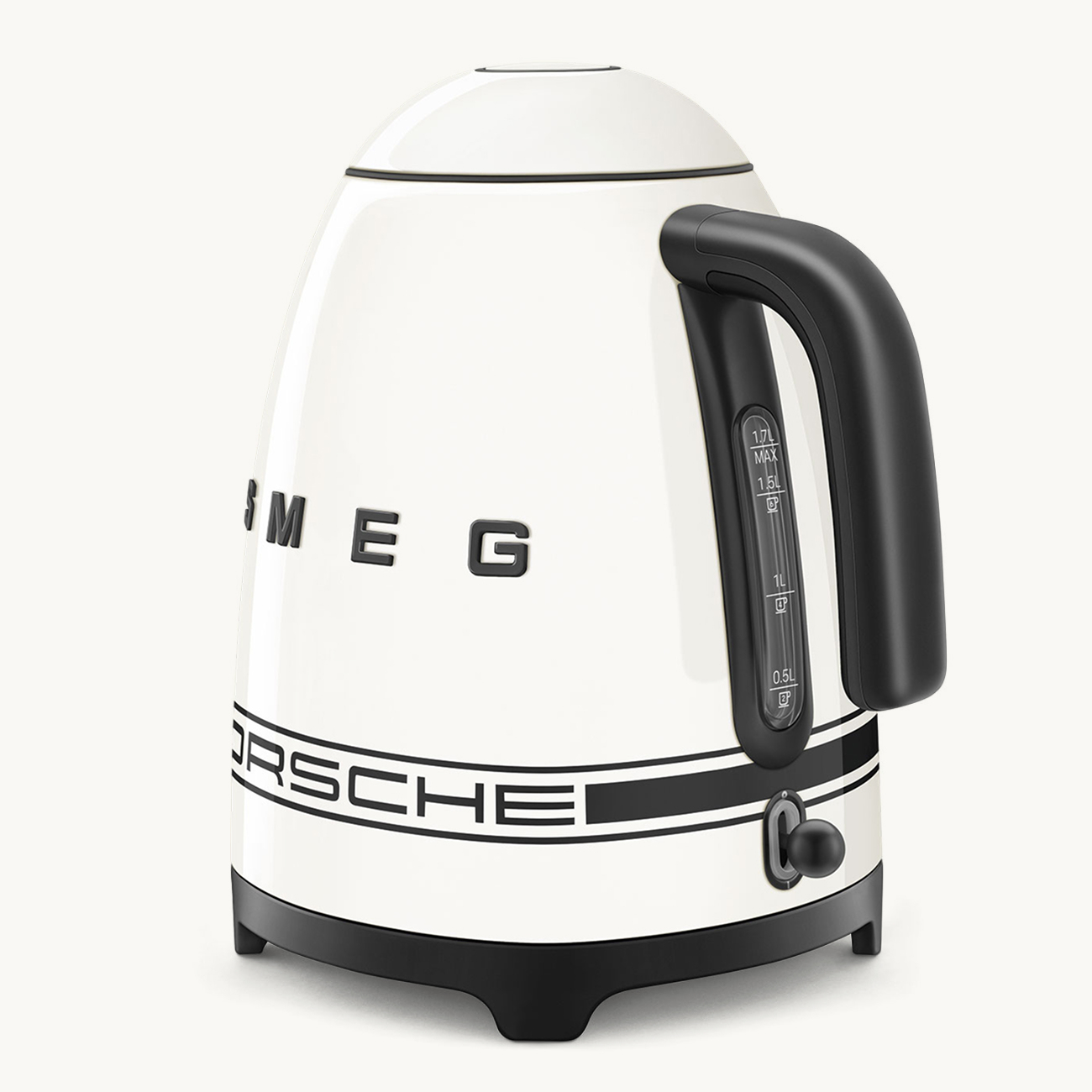 Waterkoker SMEG KLF03PCWEU Porsche Design / Carrara White / 1,7L