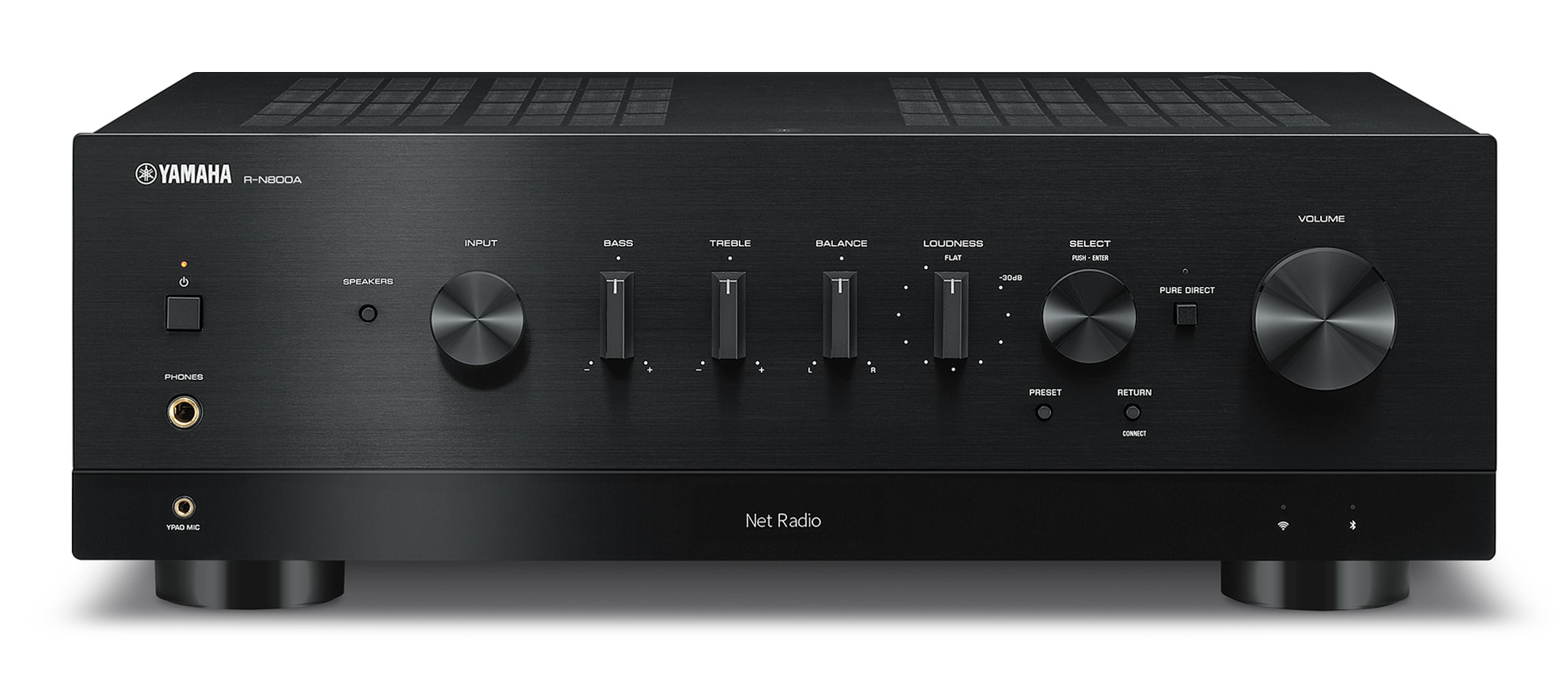 Receiver YAMAHA R-N800A zwart