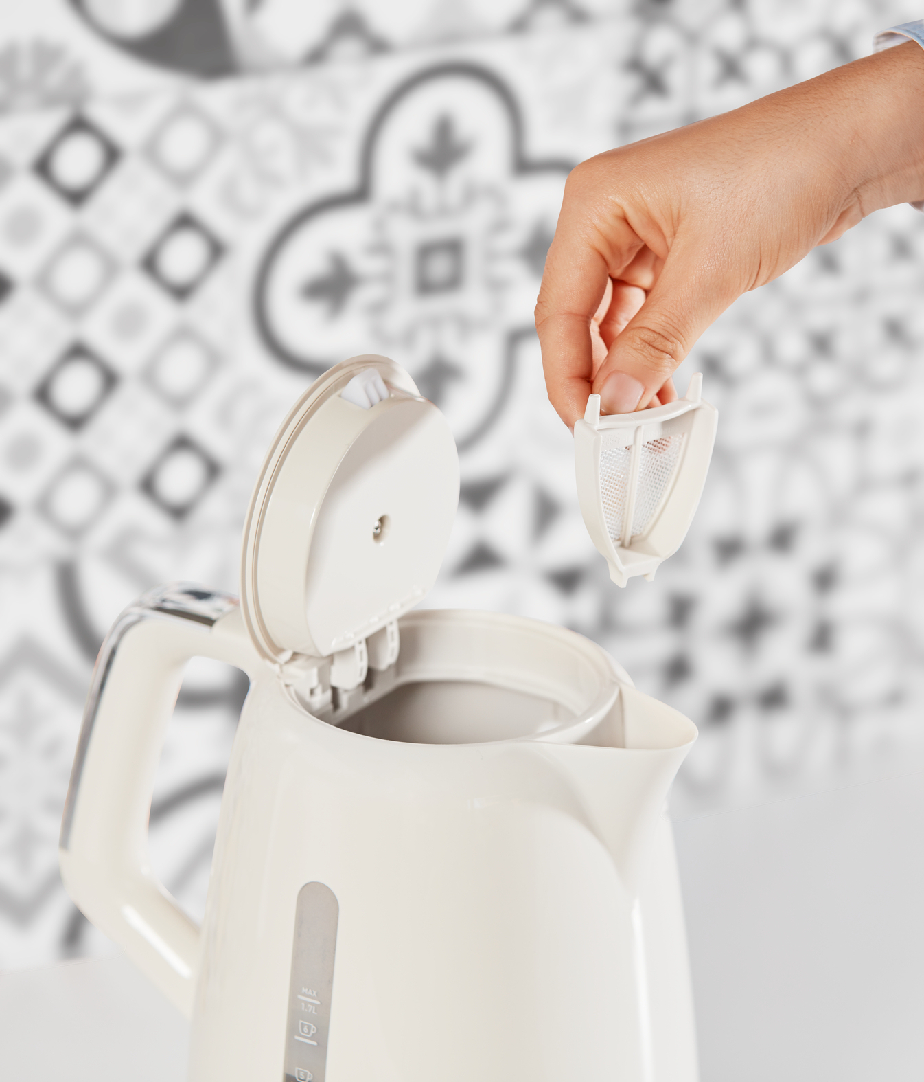 Waterkoker MOULINEX BY320A10 Soleil Ivoor 1,7L