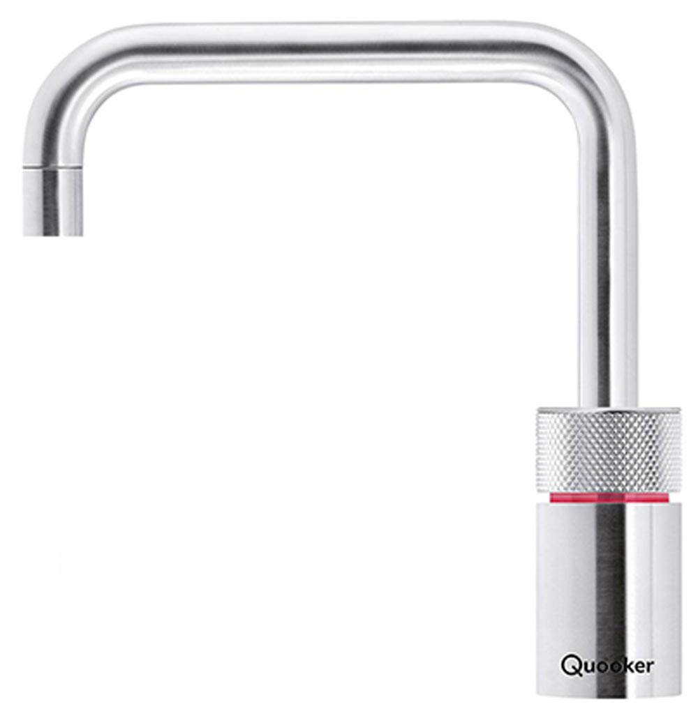 Kraan Quooker NORDIC SQUARE single tap Roestvrij Staal