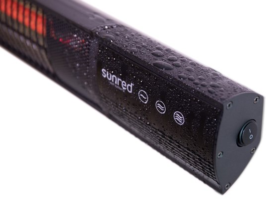 Terrasverwarmer SUNRED RD-DARK-25 Dark Wall 2500W