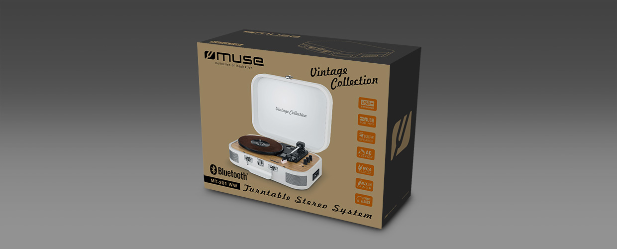 Muse tourne disque MT201WW