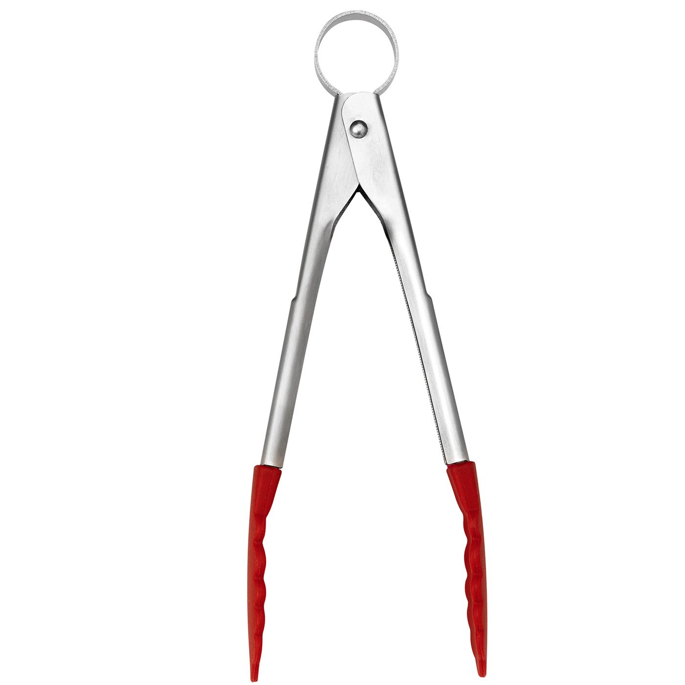 Mini-serveertang CUISIPRO 74708505 18cm / Silicone / Rood