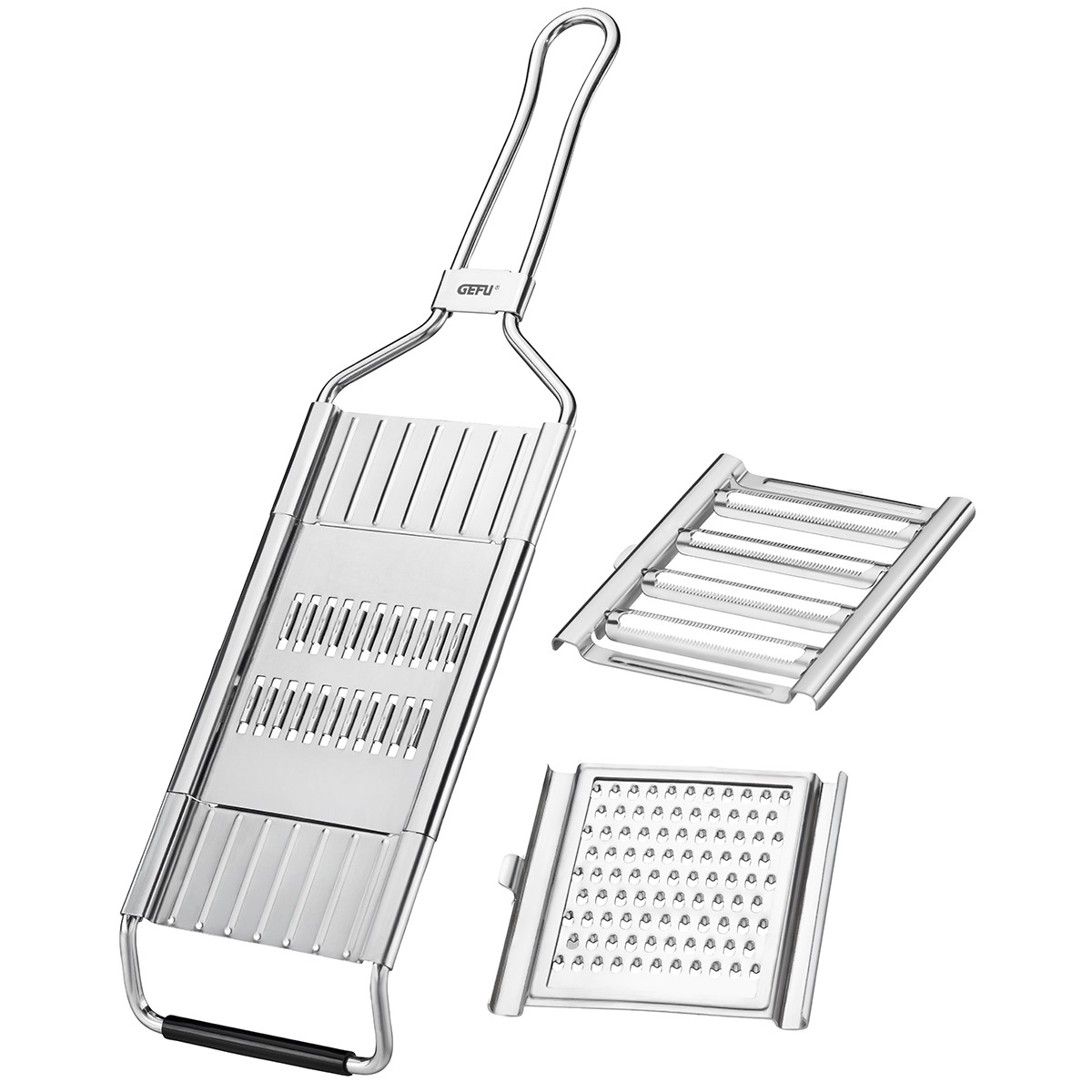 Mandoline GEFU 40.GF89548 Raspini / 3 inzetten