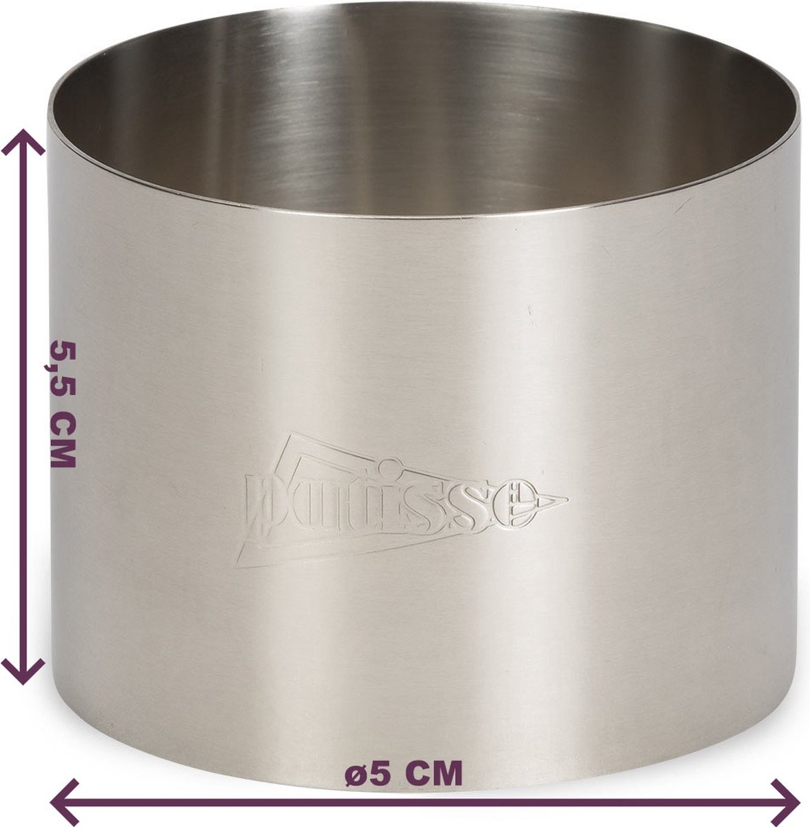 Dresseerring PATISSE 21.PA2092 Inox 18/8 5cm h5,5cm