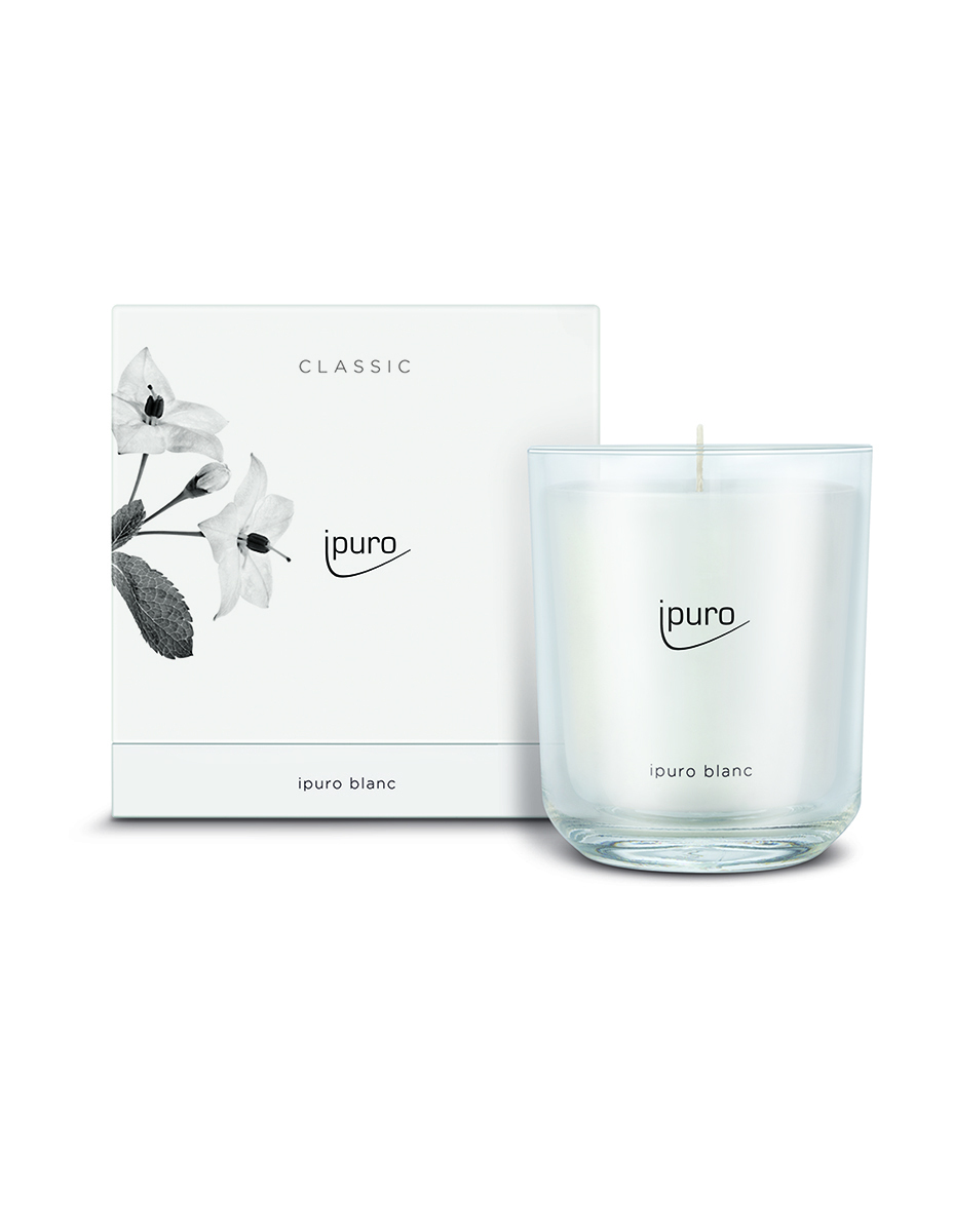 Geurkaars IPURO 26IPU1252 Classic Blanc / 270gr