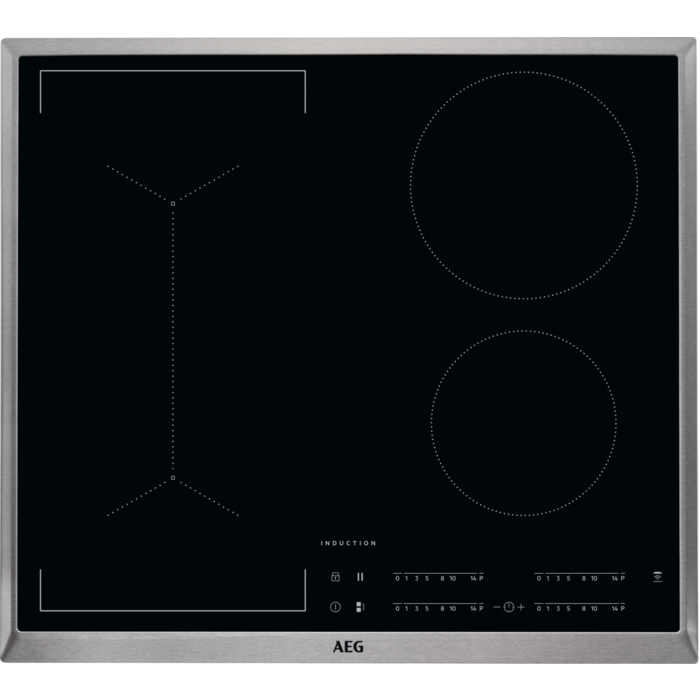 Inductiekookplaat AEG IKB64443XB /60cm / Flexbridge