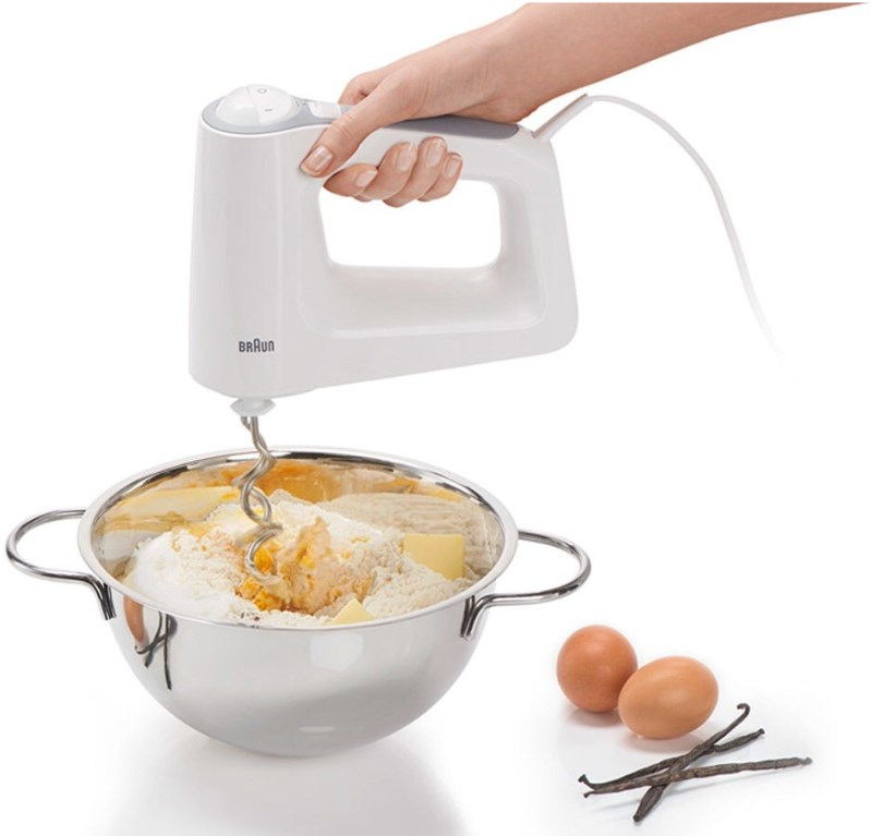 Braun HM 3135 WH Handmixer 500 W Grijs, Wit