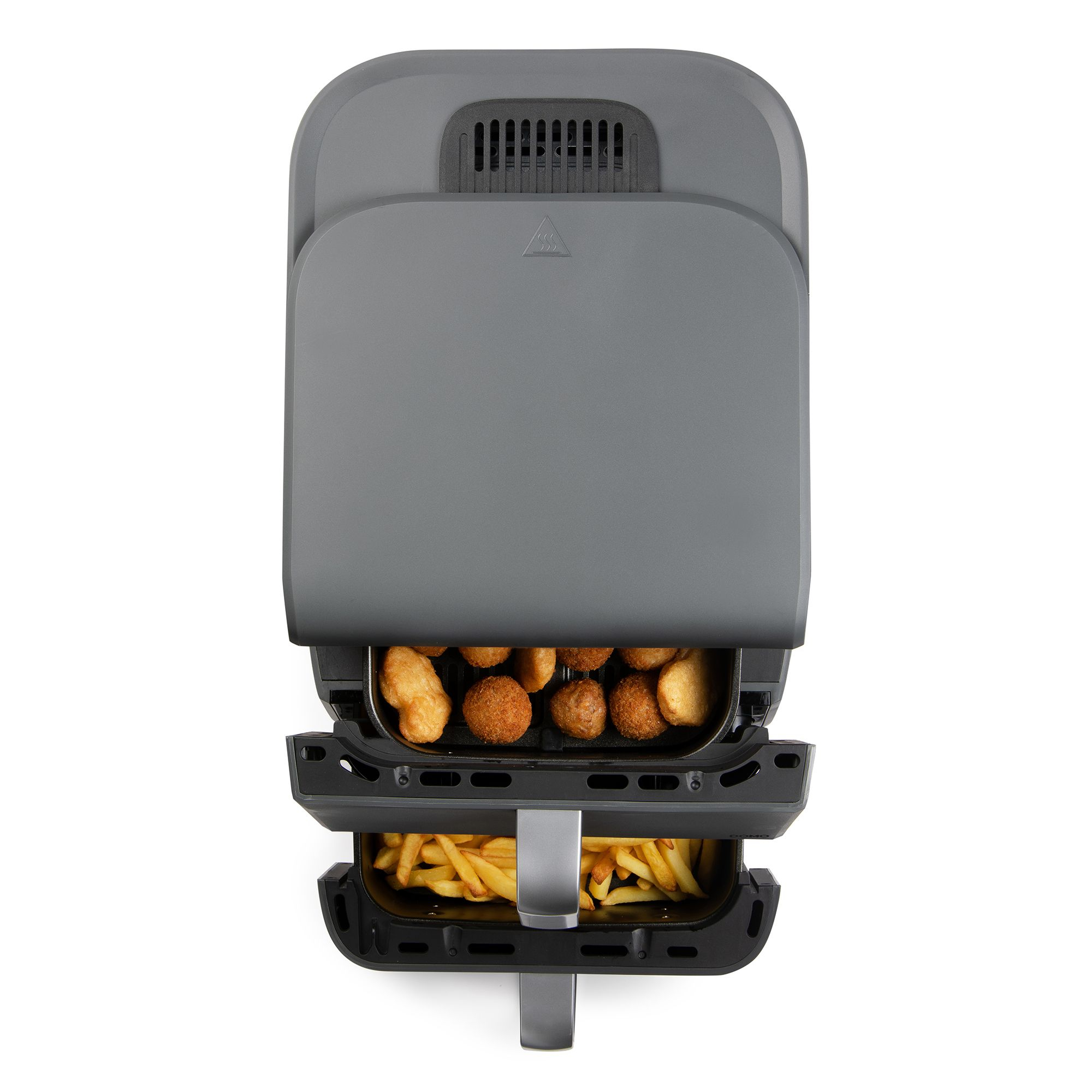 Heteluchtfriteuse Domo DO549FR dubbel verticaal