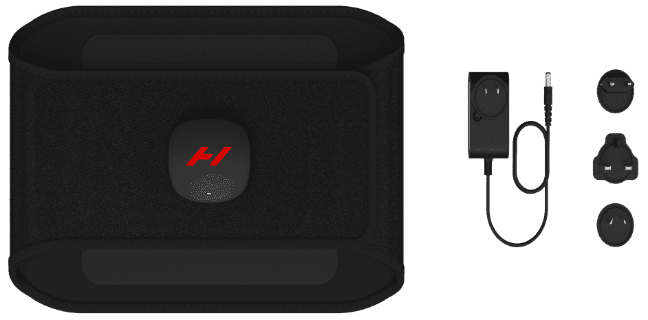 Massageband Hyperice Venom 2 Back Black
