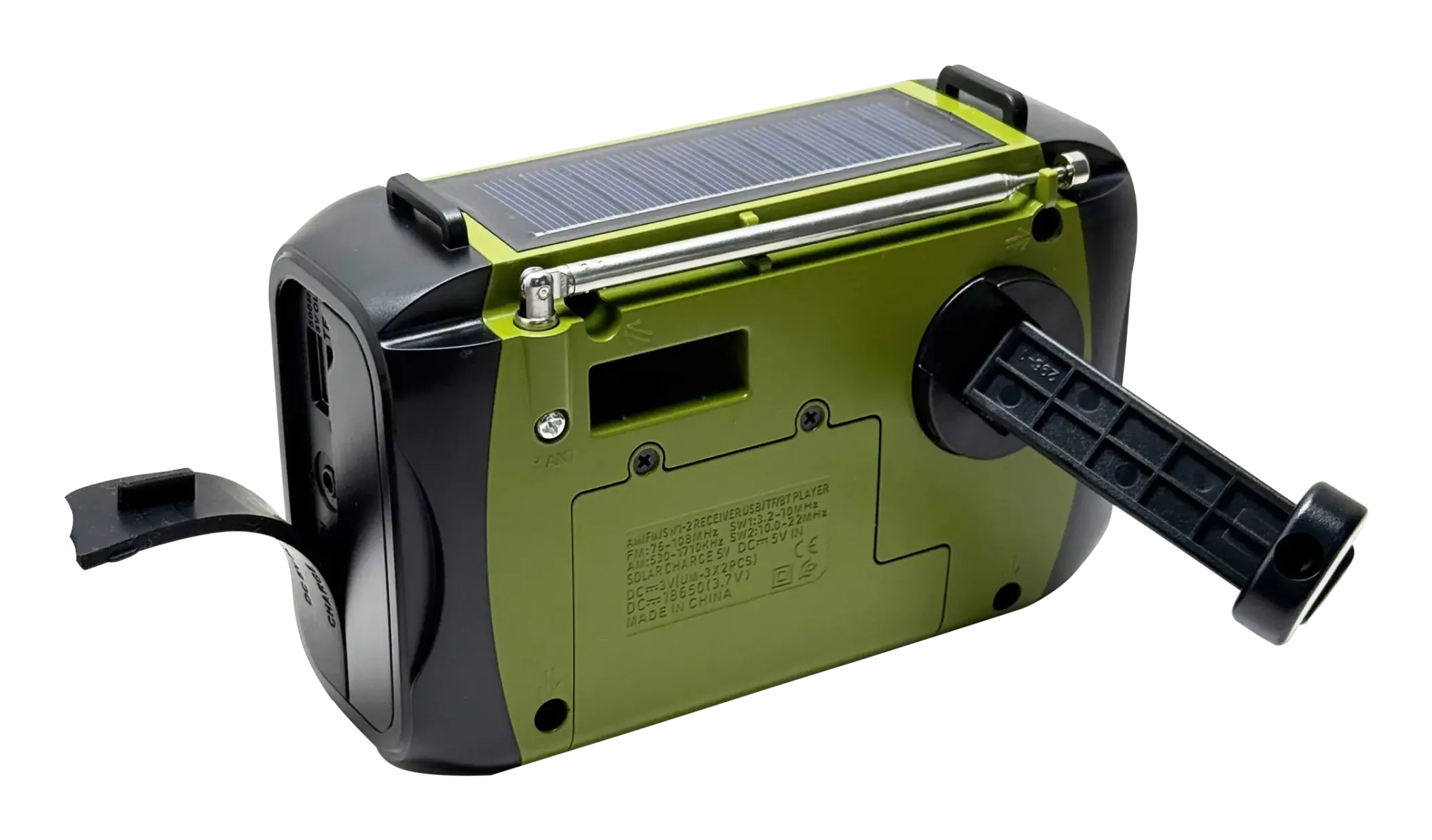 FM/AM radio SINOX SXL5500 groen