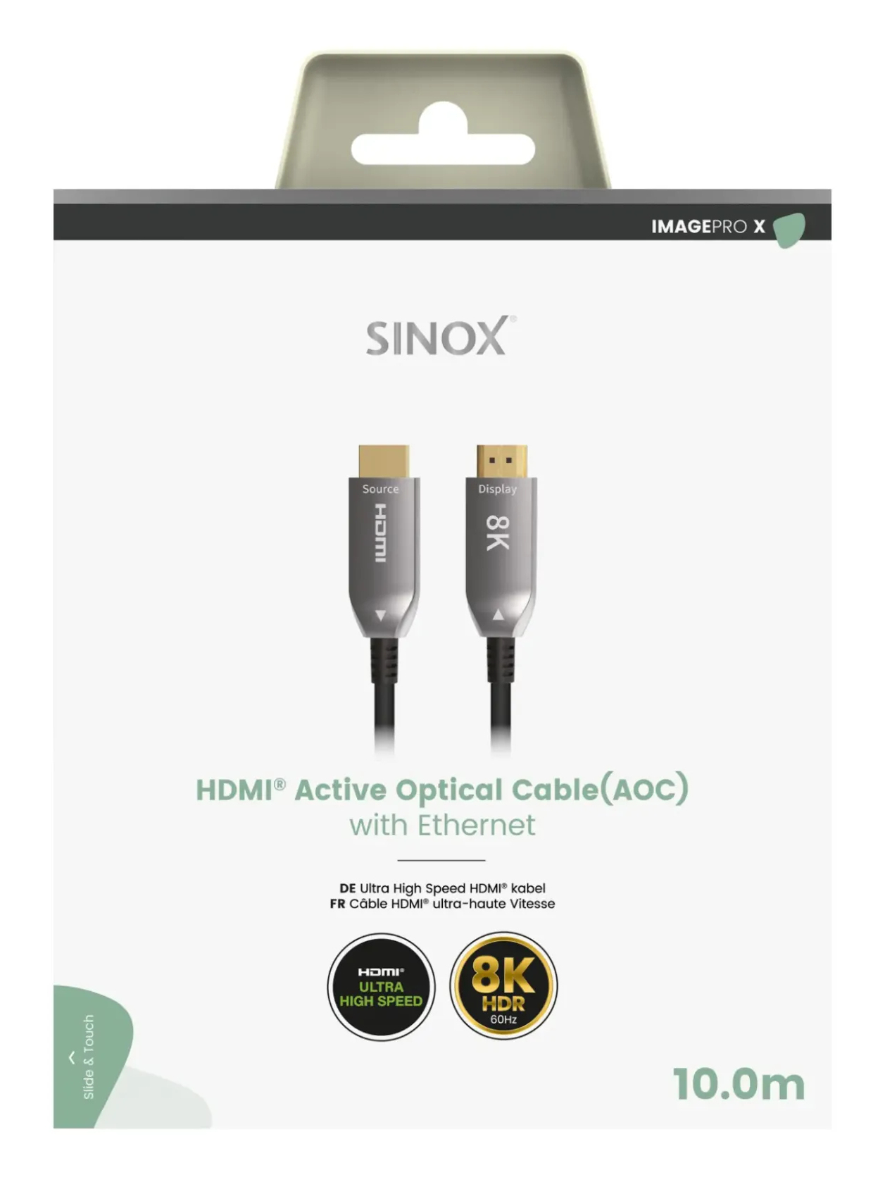 HDMI-kabel SINOX Pro X SHD030710 10m v2.1 8K