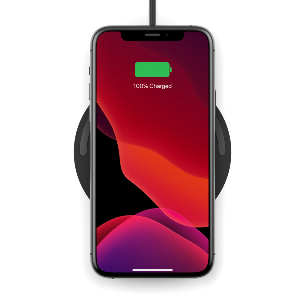 BELKIN WIRELESS CHARGING PAD BLACK & PSU 15W