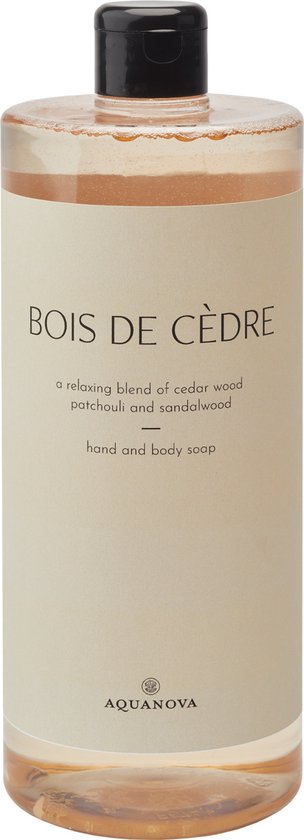 Zeep AQUANOVA Paris Cedarwood / hand & body