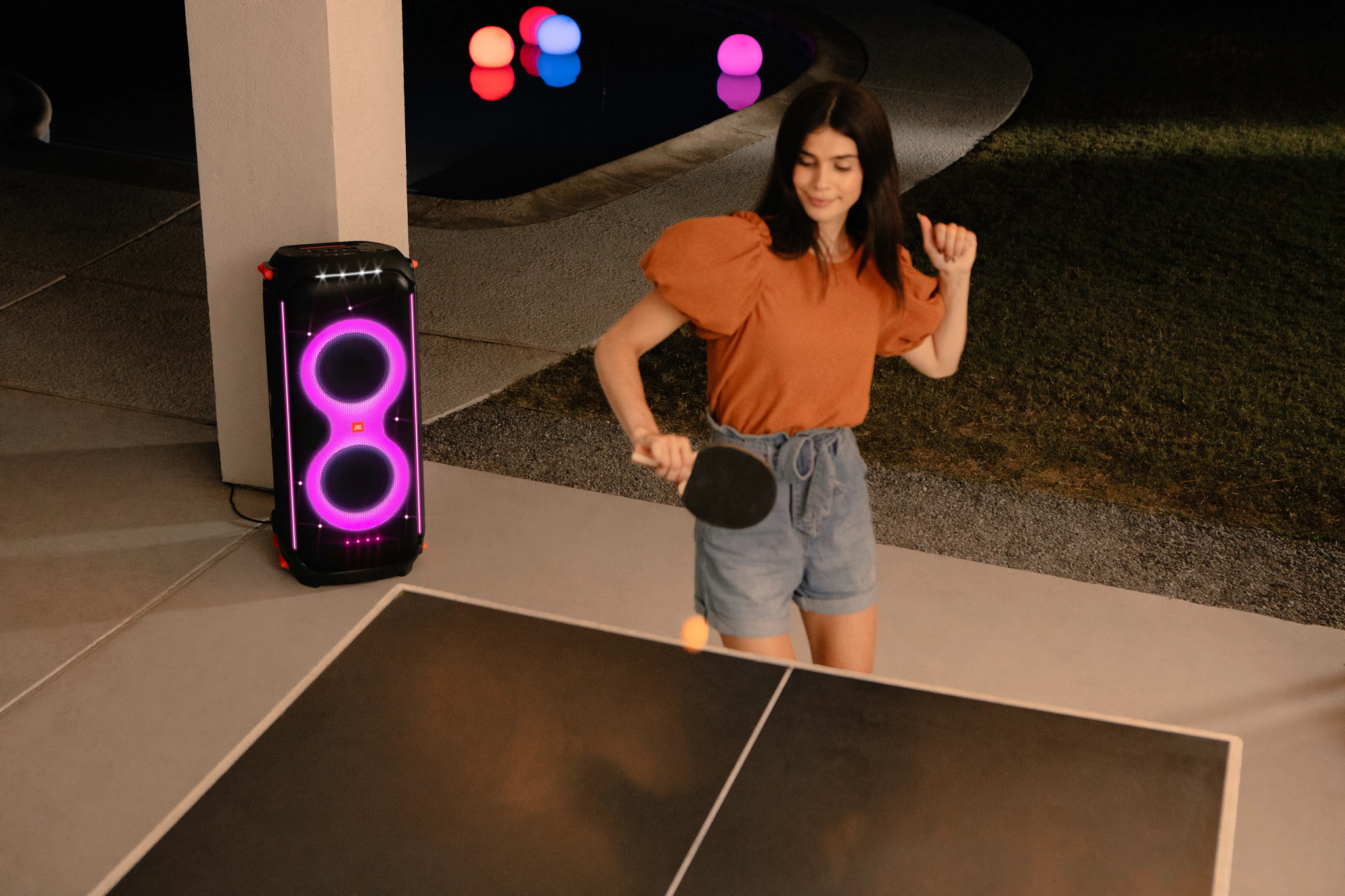 Partyspeaker JBL Partybox 710 zwart
