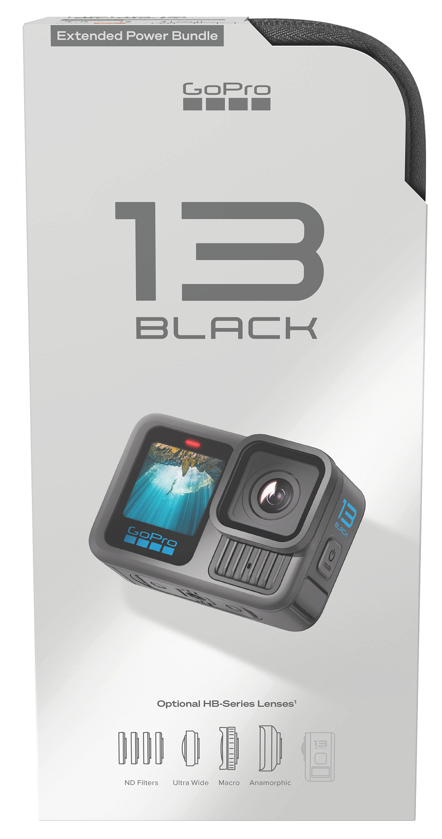 GoPro HERO13 Extended Power Bundle actiesportcamera 27,6 MP 5.3K Ultra HD CMOS 25,4 / 1,9 mm (1 / 1.9") Wifi 125 g