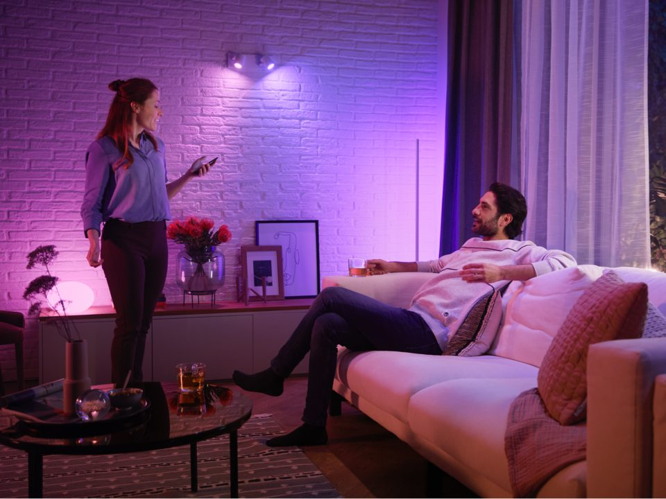 Lamp PHILIPS HUE White Color Ambiance GU10 1x