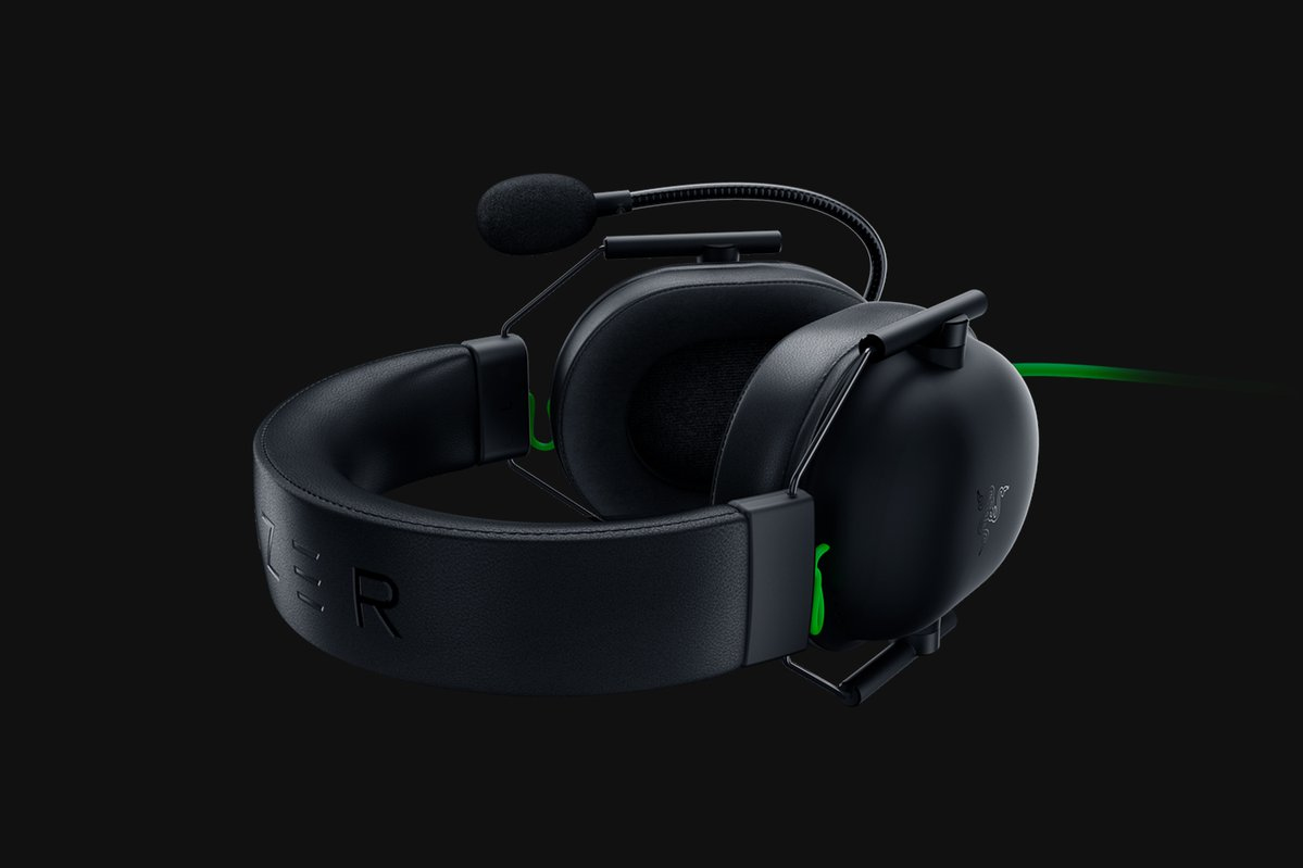 Razer Blackshark V2 X Headset Bedraad Hoofdband Gamen Zwart, Groen