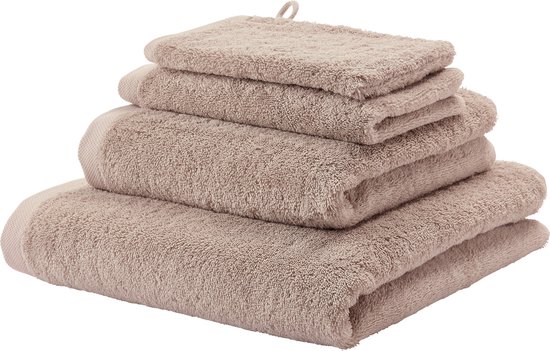 Washandje Aquanova LONTWW-136 London 16x22 Nougat