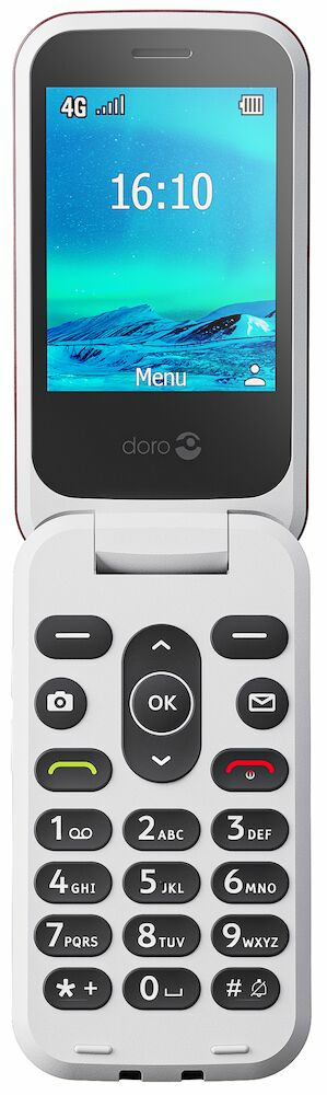 Senioren GSM Doro 2880 Red/White
