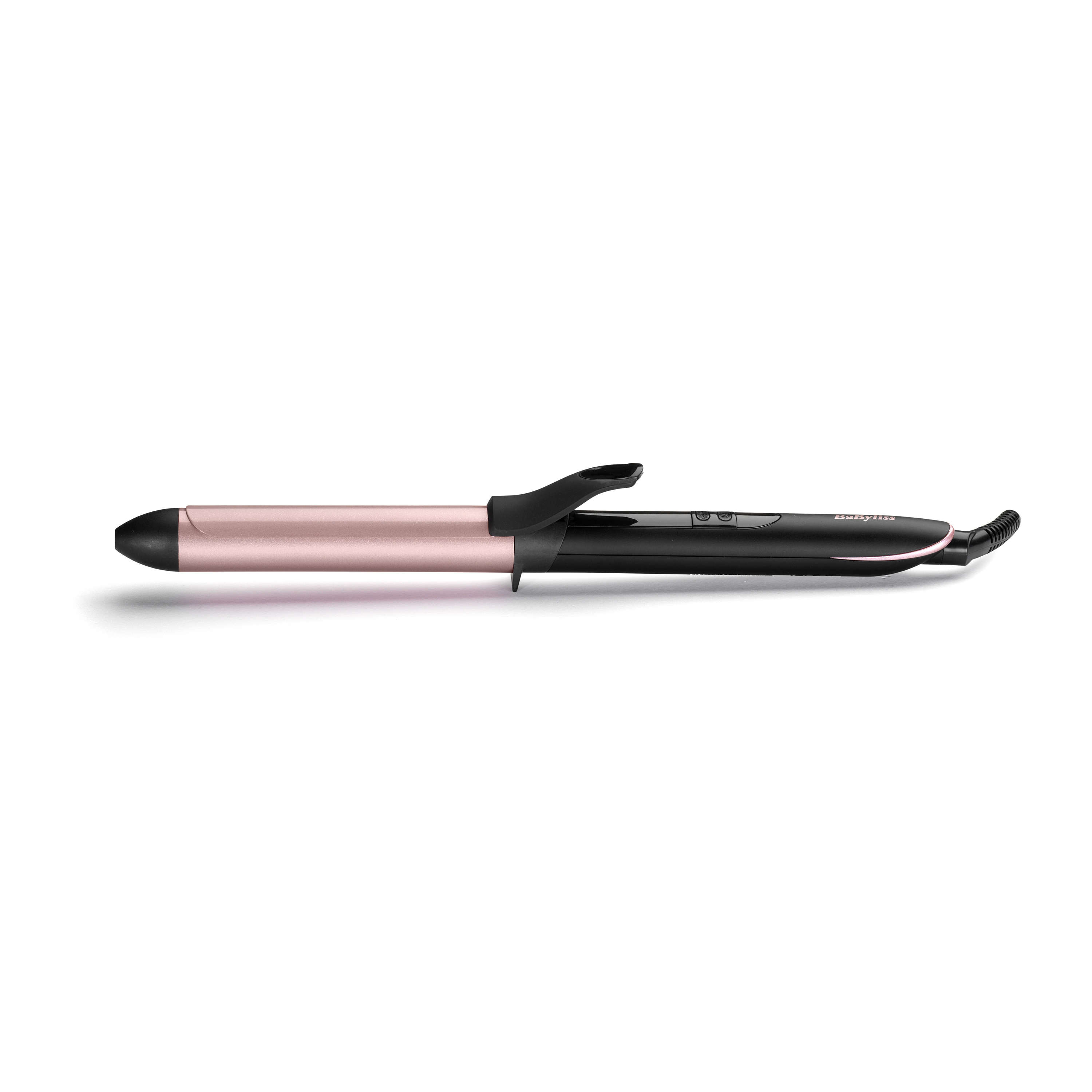 BaByliss 25mm Curling Tong Fer à friser À chaleur Noir, Rose doré 2,5 m