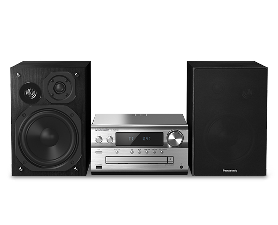 Panasonic SC-PMX92 Système mini audio domestique 120 W Noir, Argent