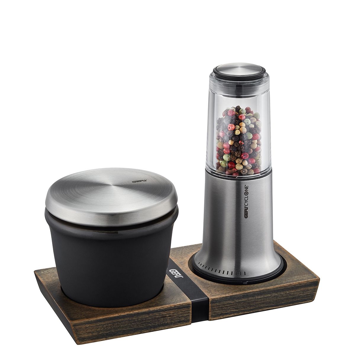 Zout- en kruidenpot GEFU 21.GF34636 X-Plosion / RVS